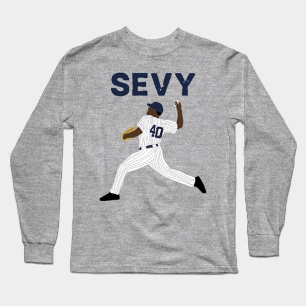 Luis Severino Long Sleeve T-Shirt by ny_islanders_fans